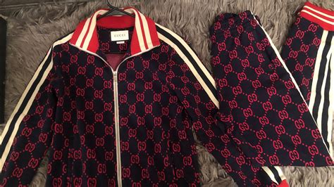 gucci orange tracksuit fake|gucci tracksuit phinks.